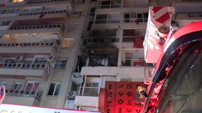 İzmir’de gaz sızıntısı sonrası patlama: 4 yaralı