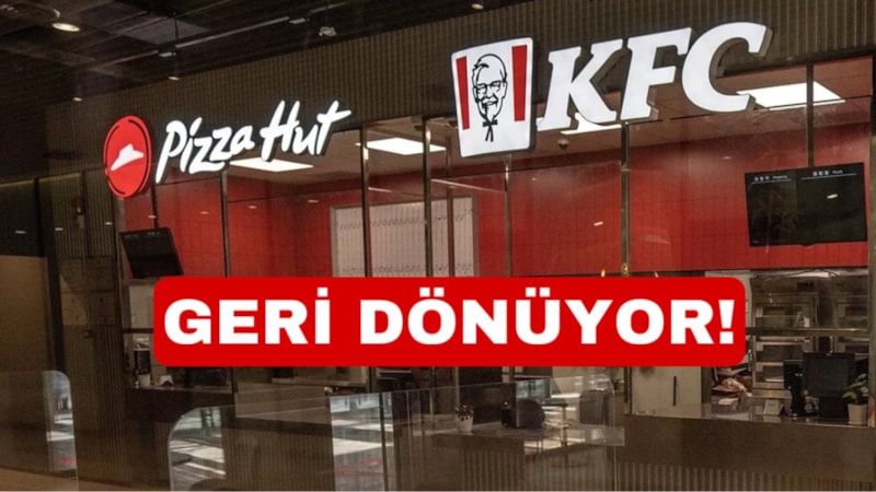 Aylardır kapalıydı; Fast food zincirleri yeniden açılıyor...