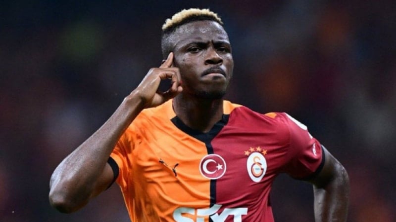 Galatasaray taraftarından Victor Osimhen kampanyası