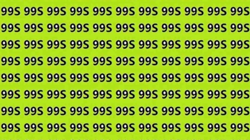 IQ Testi: 995'lerin arasındaki 999 sayısını 3 saniyede çözen, süper zeka sayılıyor...