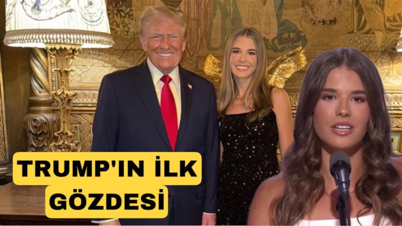 Donald Trump'ın torunu TikTok'ta dans etti! 