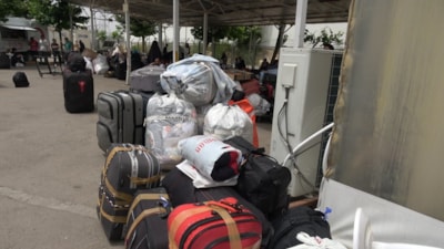 Kilis'te Suriyelilerin ülkelerine dönüş yolculuğu sürüyor