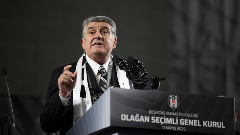 Beşiktaş Başkanı Serdal Adalı mazbatasını aldı