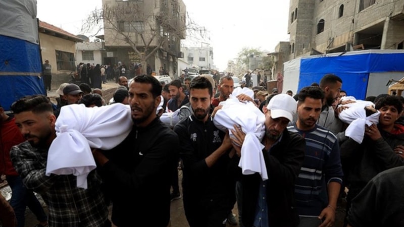 Gazze'de can kaybı 52 bin 908'e yükseldi