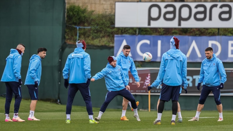 Trabzonspor, Türkiye Kupası finalinin hazırlıklarını noktaladı