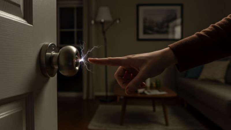 Bir şeye dokununca neden elektrik çarpar? İşte sebebi ve çözümü...