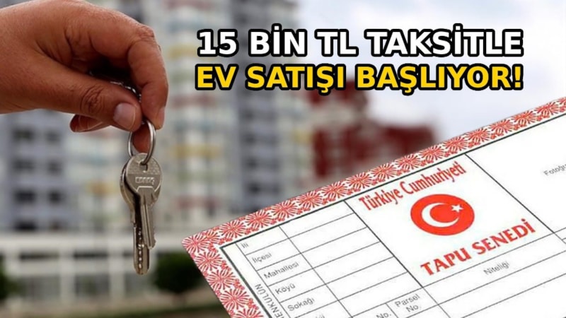 Kelepir fiyata ev tapusu! 180 bin lirası olan başvuruyor