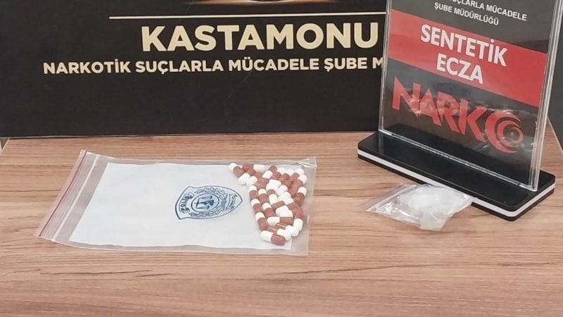 Kastamonu’da 6 şüpheli uyuşturucuyla yakalandı