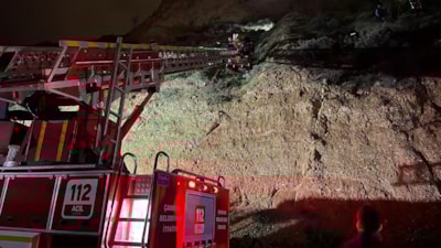 Çankırı'da uçuruma düşen genç yaralandı