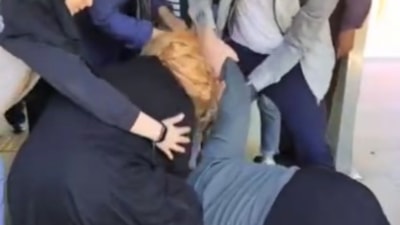 İstanbul'da dilencilerin yer kavgası