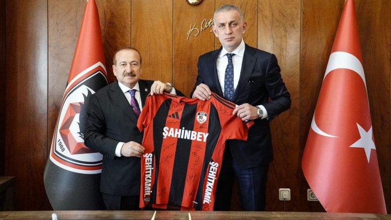 İbrahim Hacıosmanoğlu'ndan Gaziantep FK'ya ziyaret