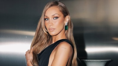 Kırmızı halıda göz kamaştırdı! Bella Hadid'in tarzına beğeni yağdı