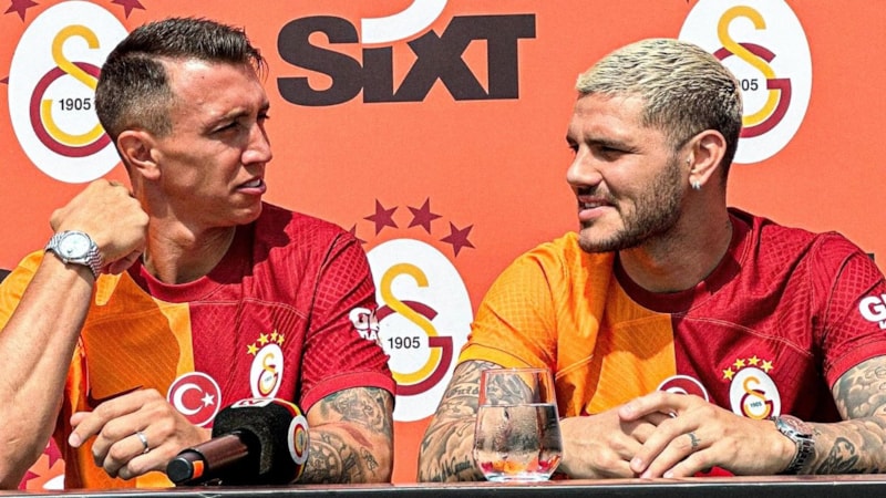 Galatasaray'da Mauro Icardi'den Fernando Muslera'ya: Bir yıl daha...
