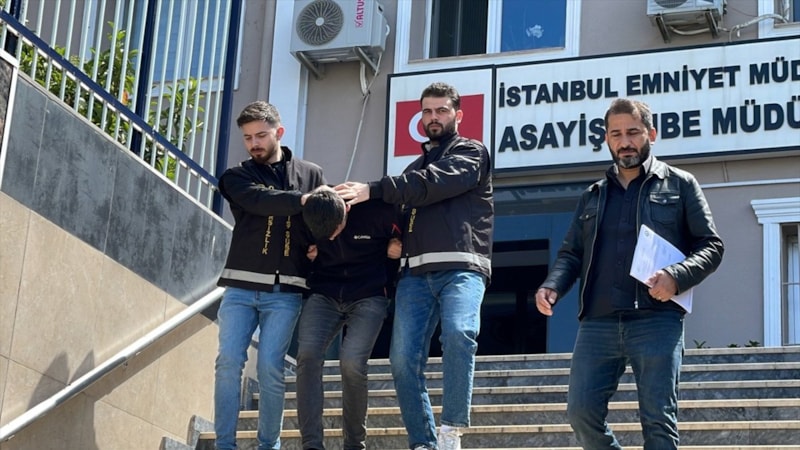 Şişli'de komşusunun motosikletini çalan şüpheli gözaltına alındı
