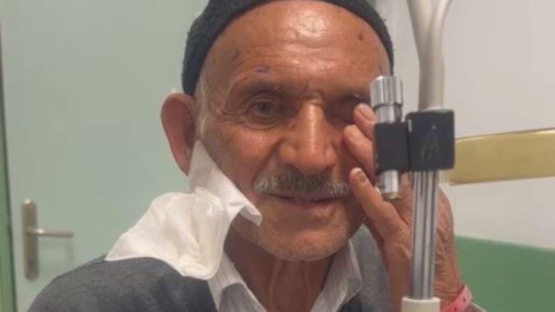 Samsun'da kornea nakledilen hastanın sevinci