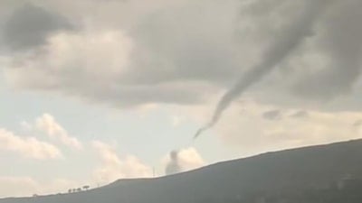 Mardin'de hortum meydana geldi