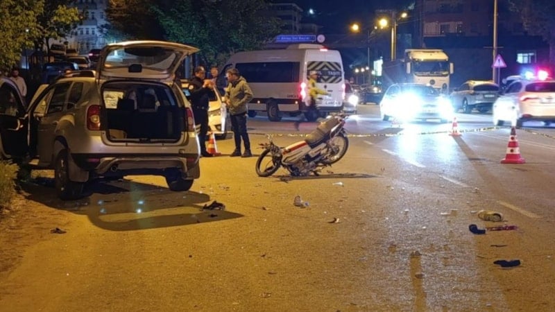 Gümüşhane'de ciple çarpışan motosikletin sürücüsü hayatını kaybetti