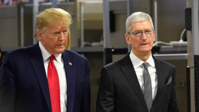 Donald Trump'tan Apple CEO'su Tim Cook'a çağrı: iPhone'ları ABD'de üret