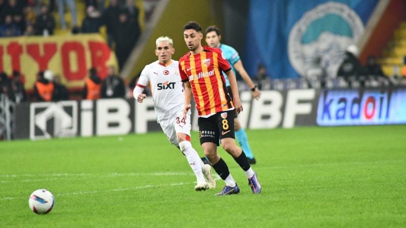Kayserispor, dış sahada Galatasaray'a karşı 7 sezondur kazanamıyor