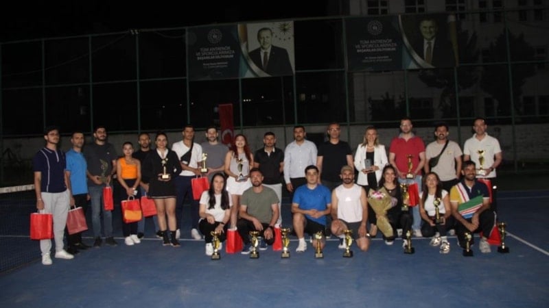 Cizre’de ilk tenis turnuvası heyecanı