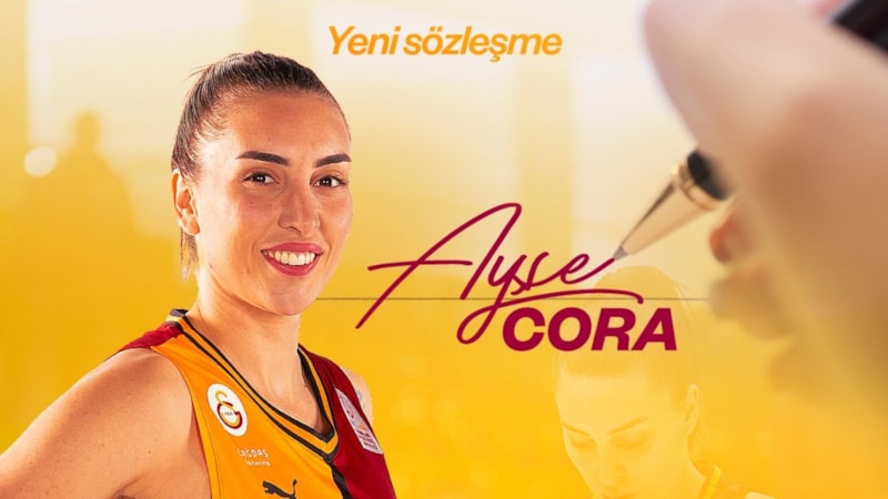 Galatasaray, Ayşe Cora ile yeni sözleşme imzaladı
