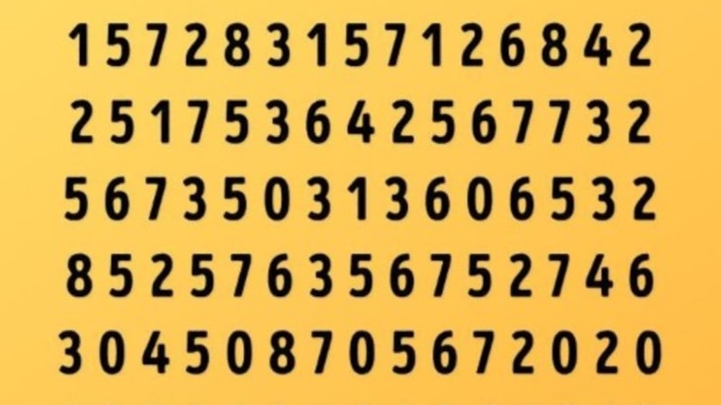 Sınırlayı zorlayan illüzyon: 9 sayısını bulun