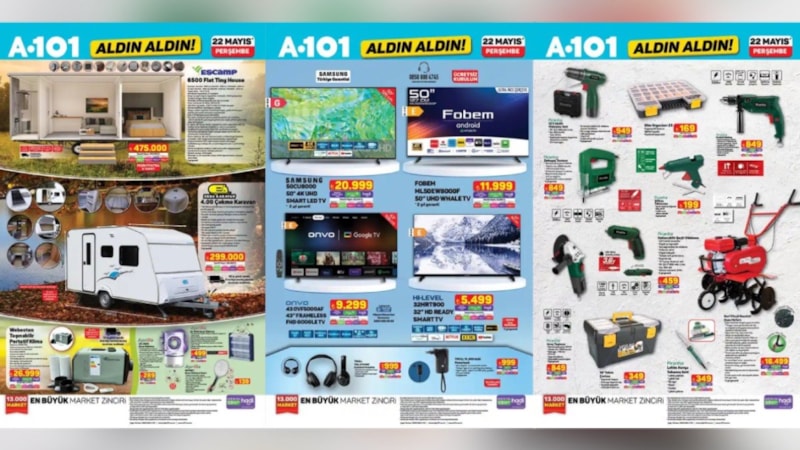 A101 araba fiyatına ev satıyor! İşte A101 22 Mayıs Aktüel