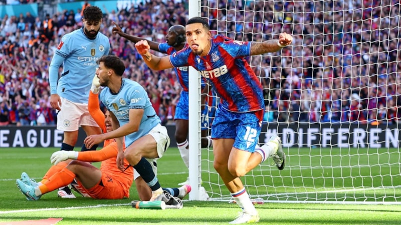 Manchester City'yi yenen Crystal Palace FA Cup'ı kazandı