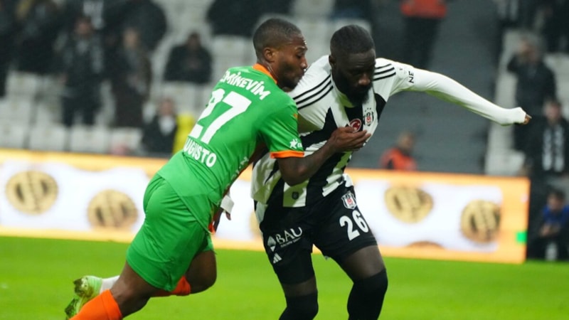 Alanyaspor - Beşiktaş maçının muhtemel 11'leri