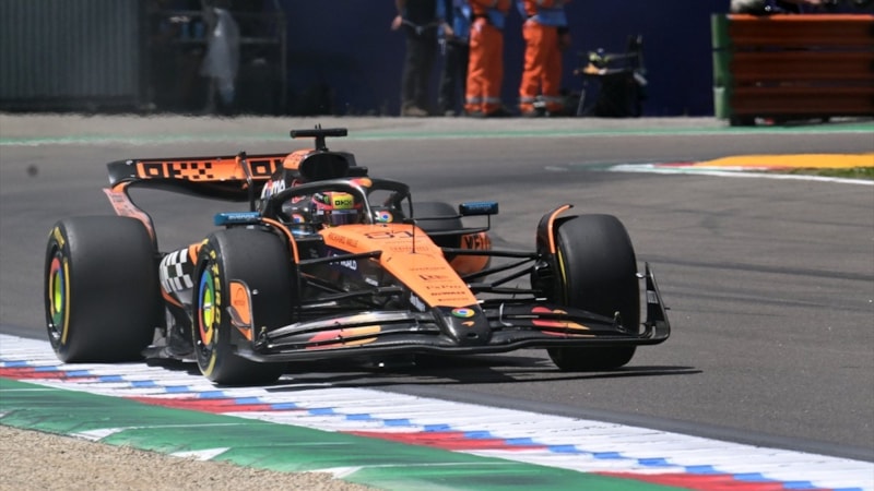 Formula 1 Emilia-Romagna Grand Prix'sinde pole pozisyonu Oscar Piastri'nin!