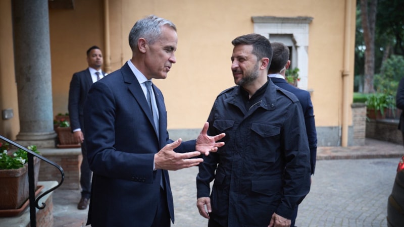 Vladimir Zelensky, Kanada Başbakanı ile görüştü