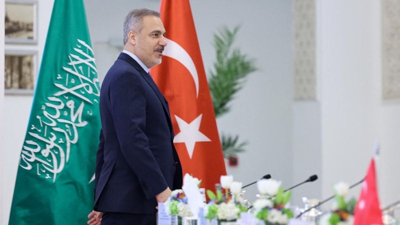 Hakan Fidan, Türk-Suudi Koordinasyon Konseyi'nde konuştu