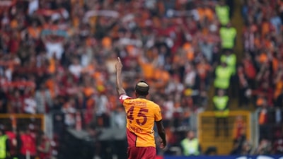 Galatasaray'da gol anonsu Osimhen'in kızından