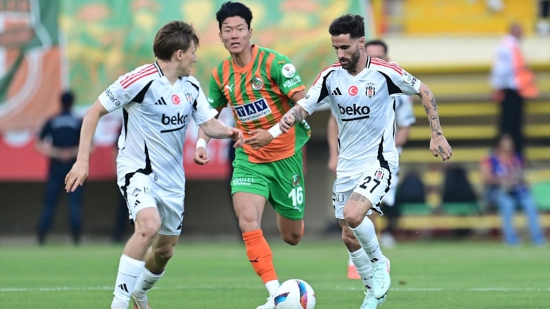 Beşiktaş deplasmanda Alanyaspor ile berabere kaldı