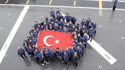TCG Anadolu ile 81 ilden gençler Samsun'da