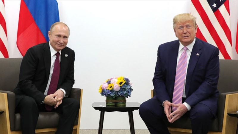 Donald Trump ve Vladimir Putin arasındaki görüşme sona erdi