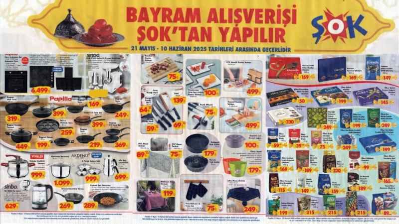 Kurban Bayramı’na hazırlık: ŞOK’a et kıyma makinesi ve kasap bıçağı geliyor…