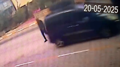 Tekirdağ'da aracın çaptığı yaya yaralandı