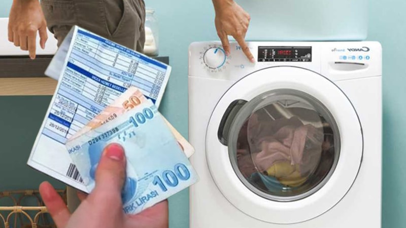 Bu saatlerde çalıştırmayın! Çamaşır makinesini bu saatlerde çalıştırmak faturayı kabartıyor