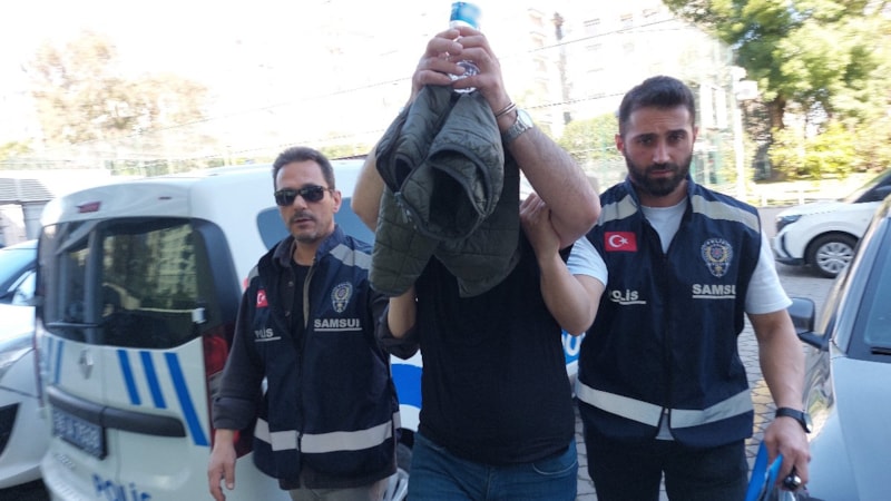 Samsun'da eşini hastanelik edene kadar döven şahsa tahliye