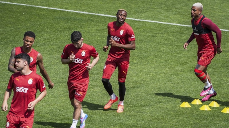 Galatasaray, Göztepe maçının hazırlıklarına devam etti