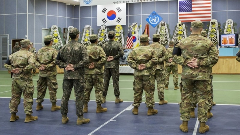 ABD'nin Güney Kore'deki binlerce askerini çekme planı gündemde