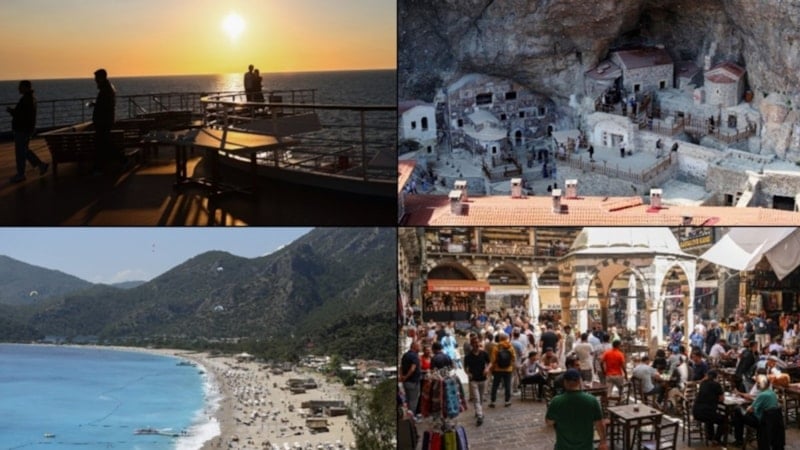 Türkiye yılın ilk 4 ayında 12 milyon 744 bin 84 ziyaretçi ağırladı