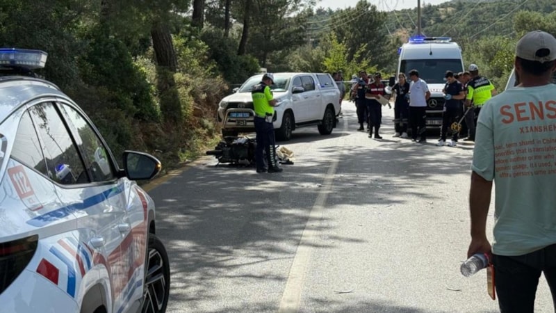 Bodrum’da feci kaza: 16 yaşındaki sürücü can verdi