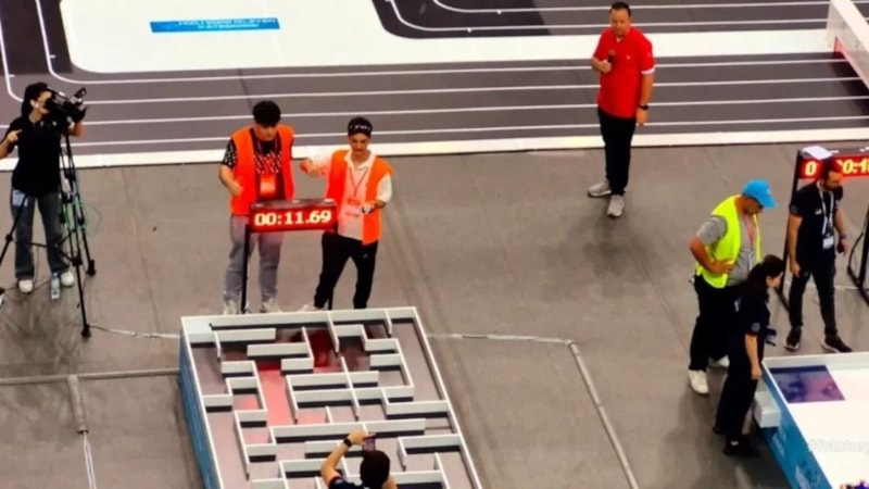 Giresunlu öğrenciler uluslararası robotik yarışmasında dünya şampiyonu