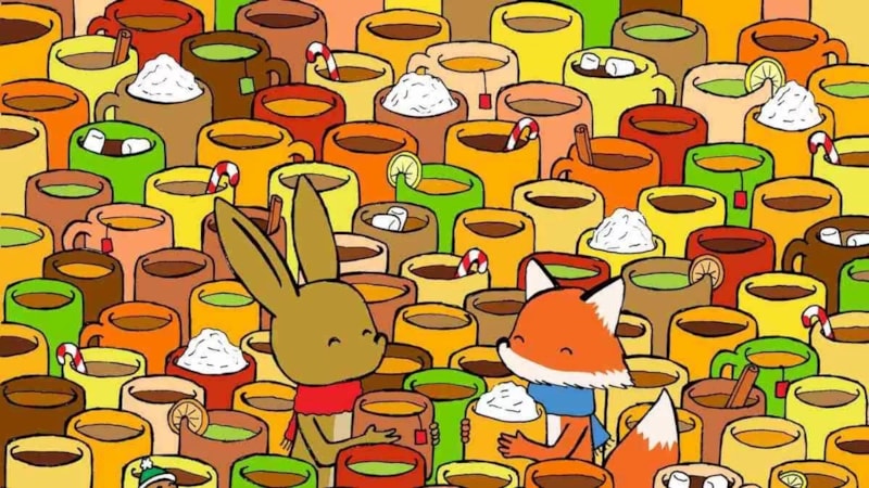 Mini IQ testi: Boş olan kupayı 5 saniyede bulun…