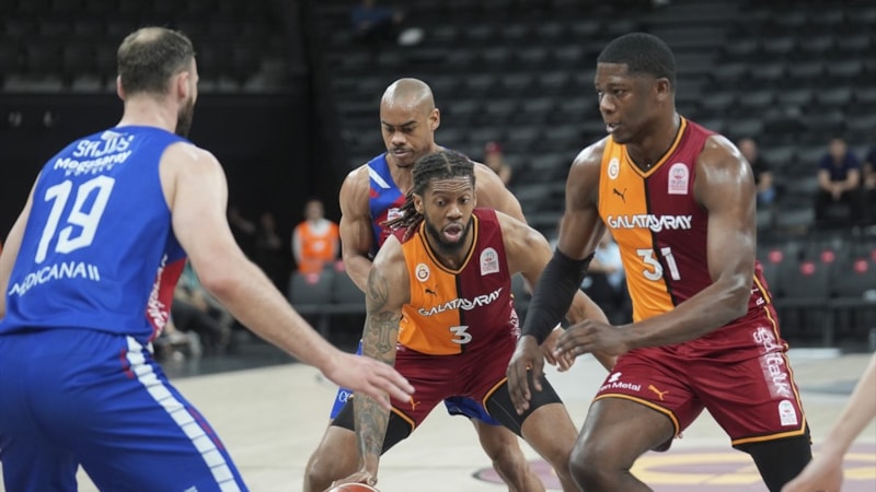 Galatasaray, Büyükçekmece Basketbol'u mağlup etti