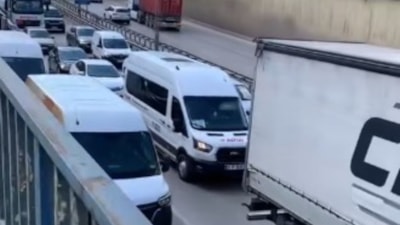 Kocaeli'de dev limanın trafiği ve gürültüsü vatandaşı çileden çıkarttı