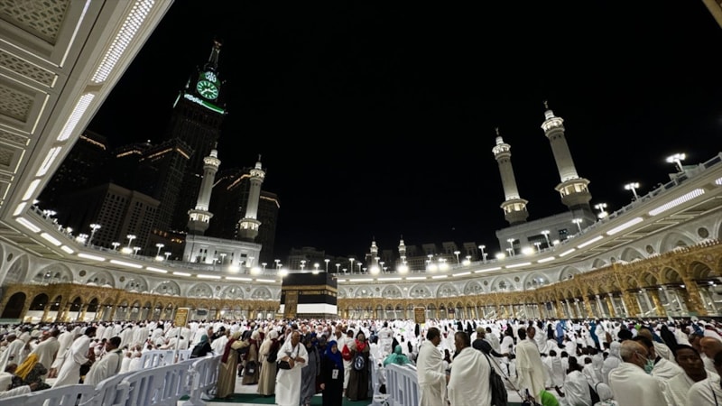 Hacı adayları kutsal topraklara ulaşıyor