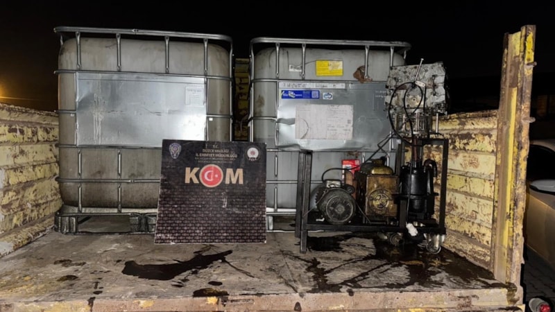 Düzce'de kaçakçılık yapan 10 kişi tespit edildi